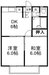 エステートピア常盤台の物件間取画像